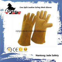 Cowhide Leather Industrial Welding Safety Work Glove